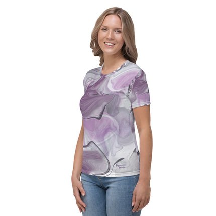 Marbled Purple Women's Shirt