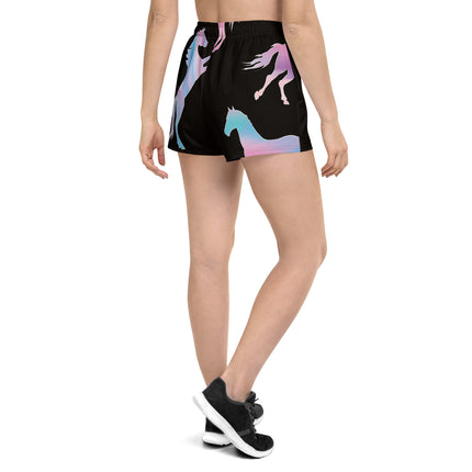 Pink Horse Women’s Athletic Shorts