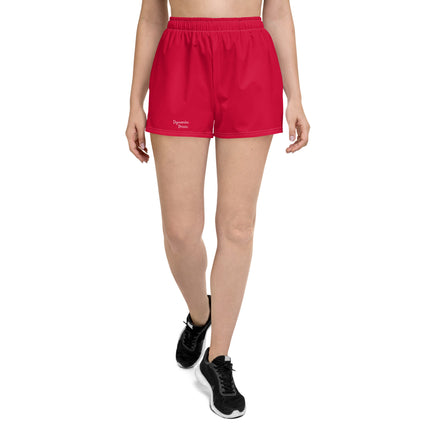 Red Women’s Athletic Shorts