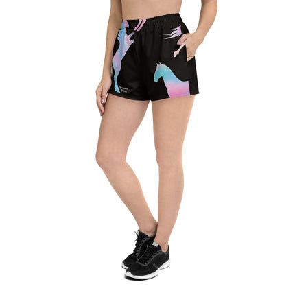 Pink Horse Women’s Athletic Shorts