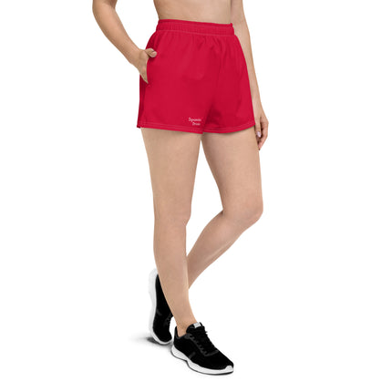 Red Women’s Athletic Shorts