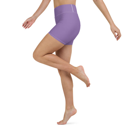 Purple Women's Yoga Shorts