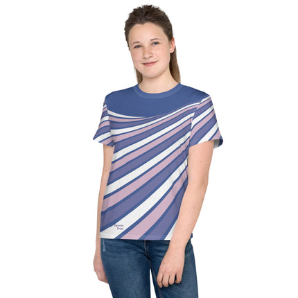 Purple Swirl Youth Shirt