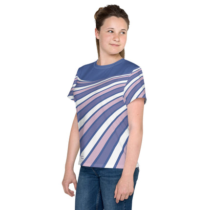 Purple Swirl Youth Shirt