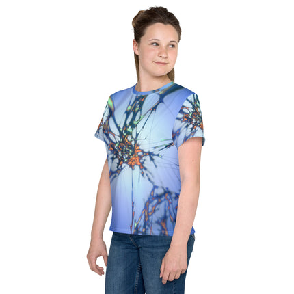 Blue Splatter Youth Shirt