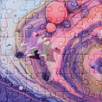 Marbled Jigsaw puzzle