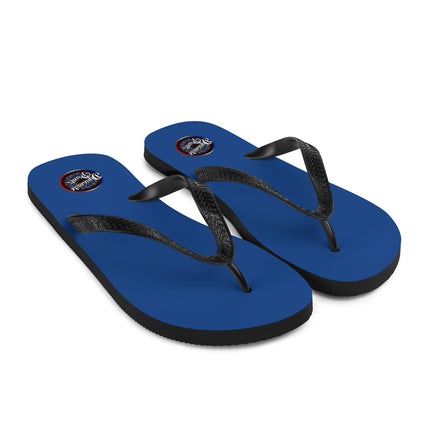 Dark Blue Flip-Flops