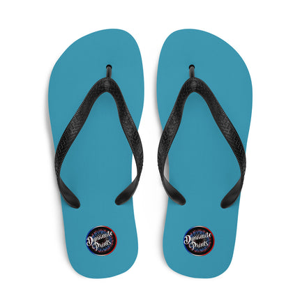 Blue Flip-Flops