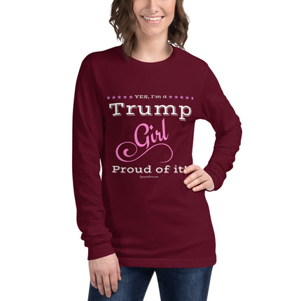 Trump Girl Long Sleeve Tee