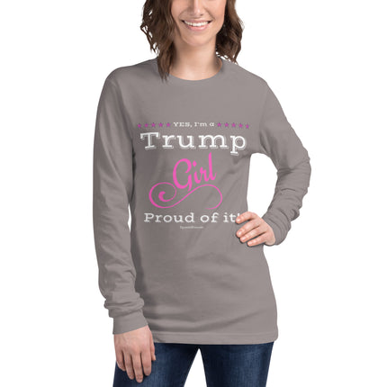 Trump Girl Long Sleeve Tee