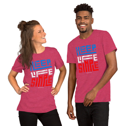Keep Life Simple Unisex t-shirt