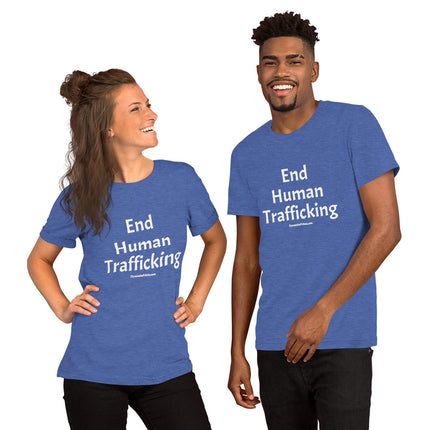 End Human Trafficking Unisex t-shirt