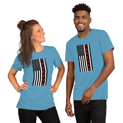 Freedom Flag Unisex t-shirt