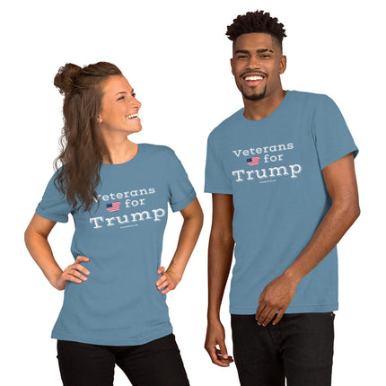 Veterans For Trump Unisex t-shirt