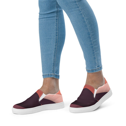 Peachy Keen Women’s slip-on canvas shoes