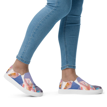 Glass Women’s slip-on canvas shoes