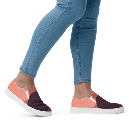 Peachy Keen Women’s slip-on canvas shoes